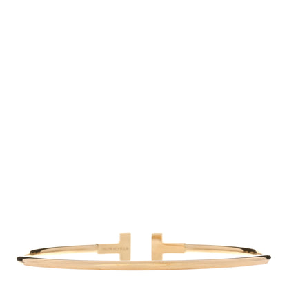 Tiffany 18K Yellow Gold T Wire Bracelet 2 of 4