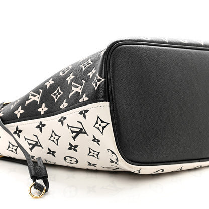 Louis Vuitton Empreinte Spring In The City Neverfull MM Black White Pink 8 of 9