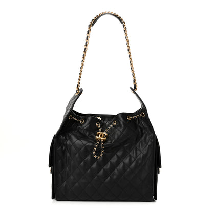 Chanel Caviar Quilted Medium Chanel 25 Handbag Black 1 of 11