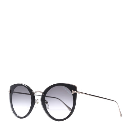 Tom Ford Jess Cat Eye Sunglasses TF683 Black 1 of 8