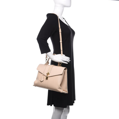 Louis Vuitton Grained Smooth Calfskin Rose Des Vents PM Creme 2 of 9