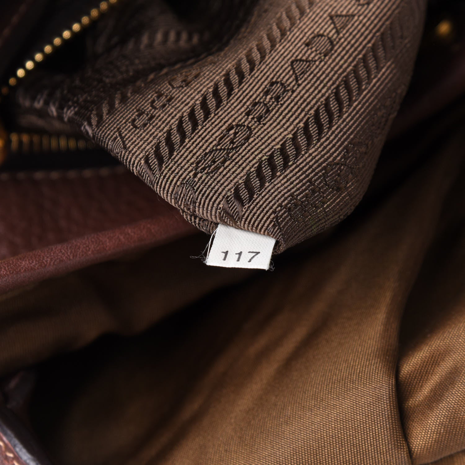 Prada Tessuto Nylon Shoulder Bag Cocco 7 of 12