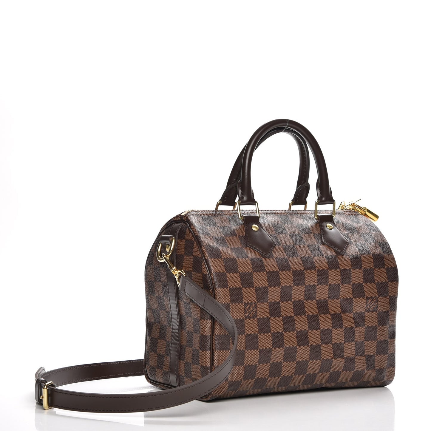 Damier Ebene Speedy Bandouliere 25
