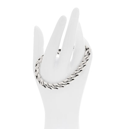 David Yurman Sterling Silver 8.7mm Curb Chain Angular Link Bracelet 2 of 4