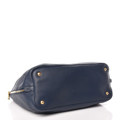 Prada Vitello Daino Tote Bluette 5 of 11