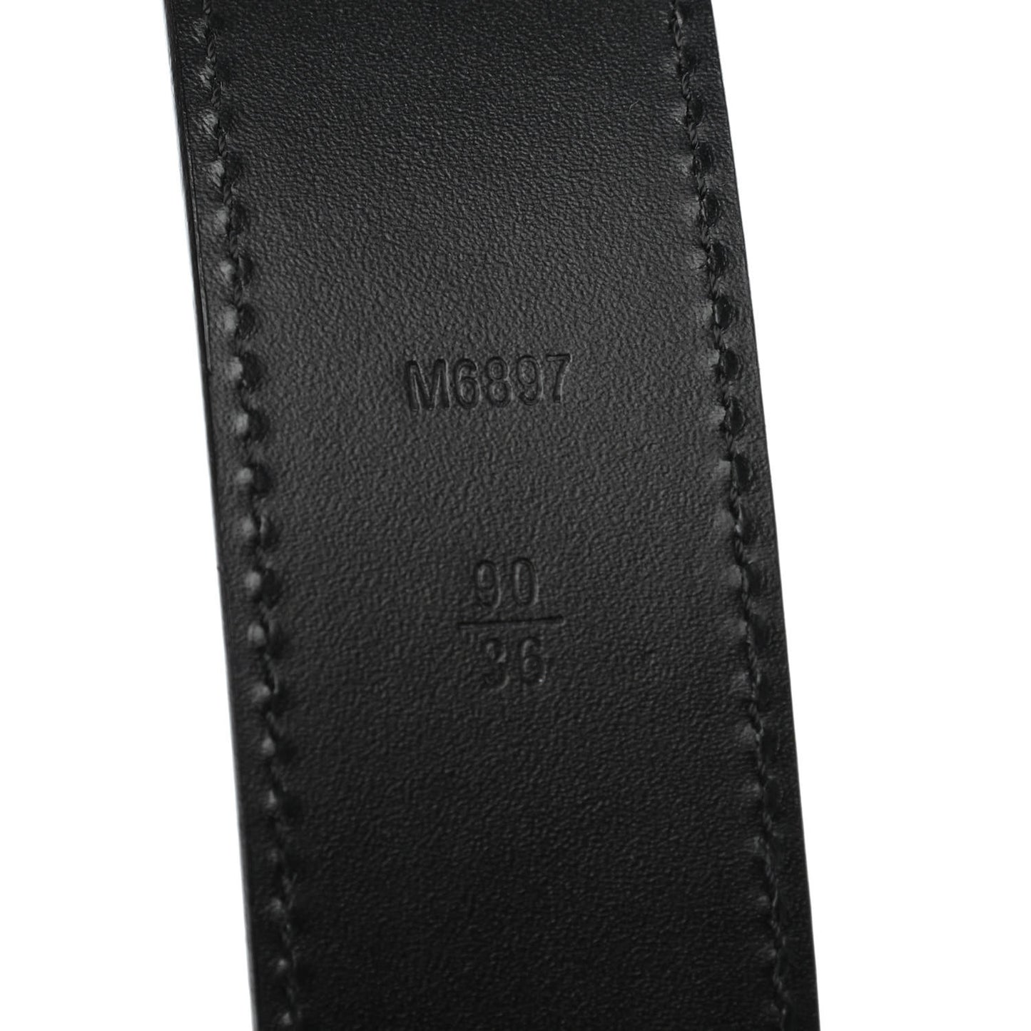 Taiga 35 MM LV Initiales Belt 90 36 Ardoise