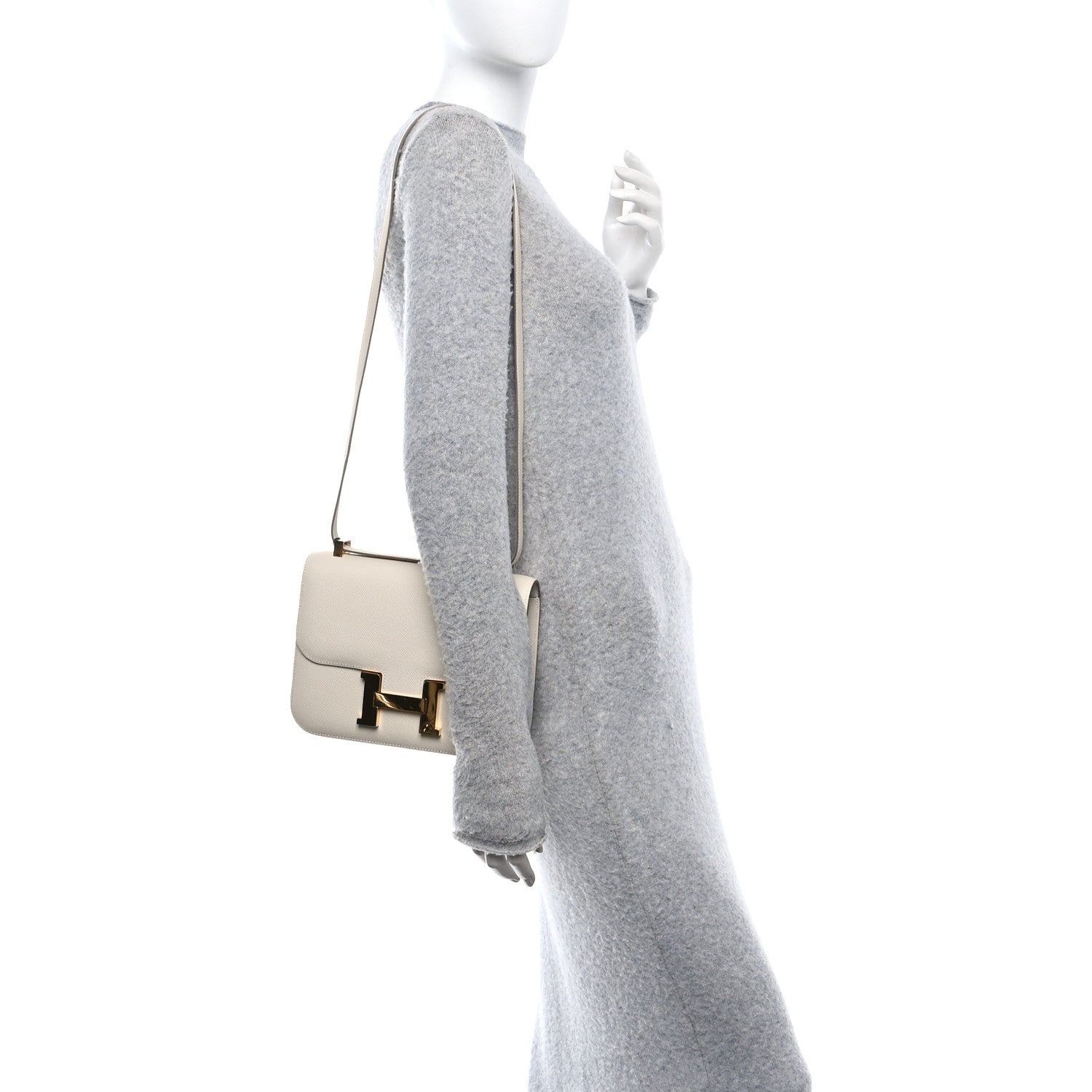Hermes Epsom Constance 1-24 Craie 2 of 11