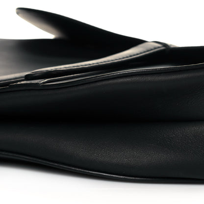 Christian Dior Ultra Matte Calfskin Saddle Bag Black 6 of 11