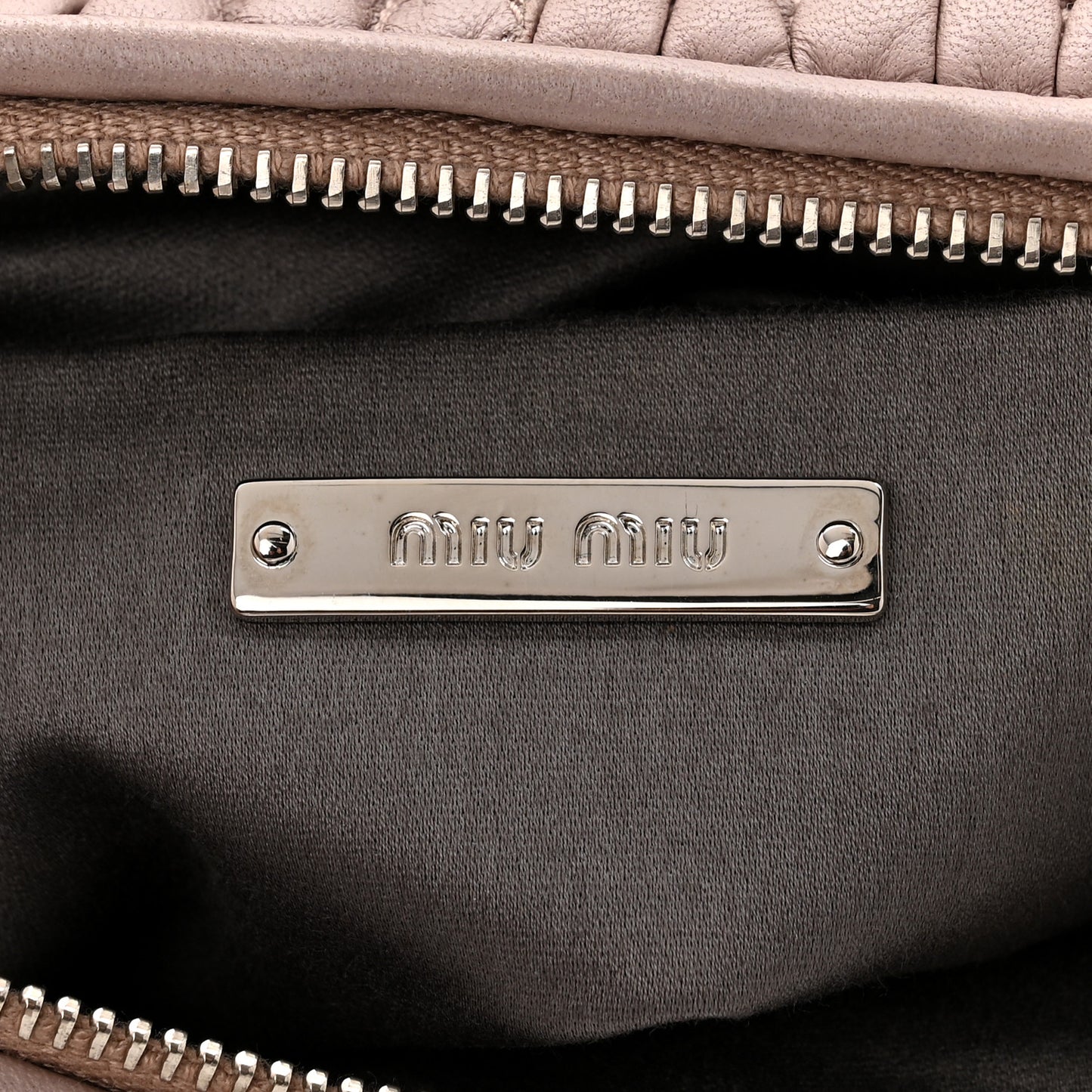 Nappa Matelasse Crystal Crossbody Clutch Cammeo