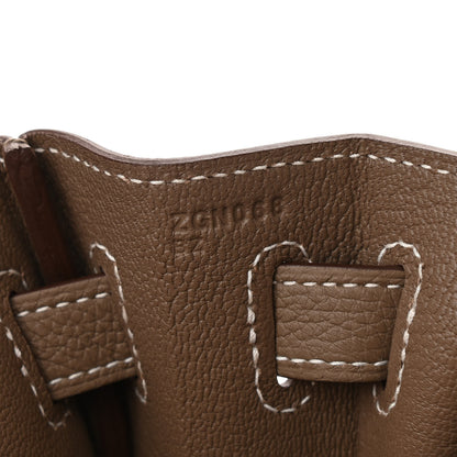 Hermes Togo Kelly Retourne 32 Etoupe 7 of 11