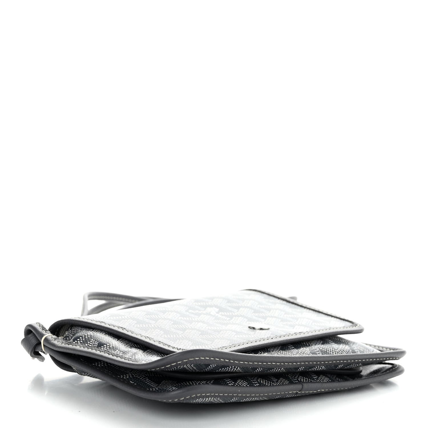 Goyard Goyardine Plumet Wallet Clutch Grey 4 of 10