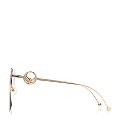 Fendi Metal F is Fendi Sunglasses FF 0323/S Gold 3 of 6