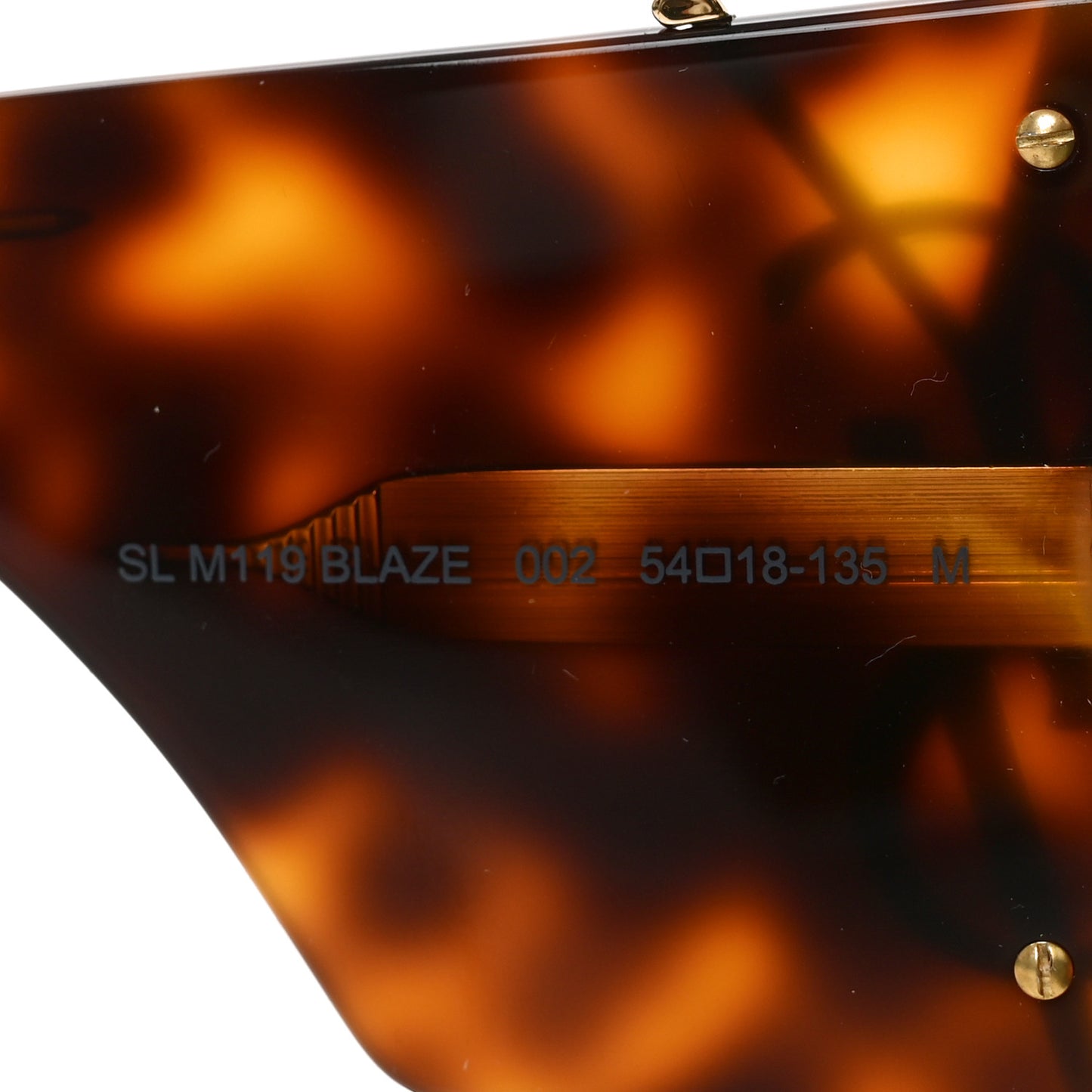 Acetate Blaze Sunglasses SL M119 Tortoise