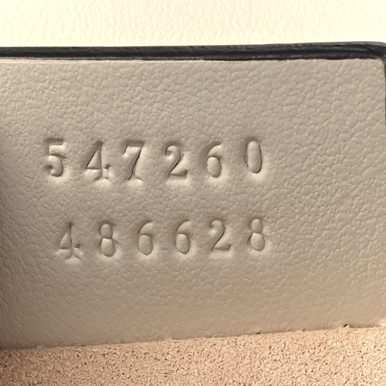 Gucci Calfskin Matelasse Mini GG Marmont Top Handle Shoulder Bag White 7 of 11