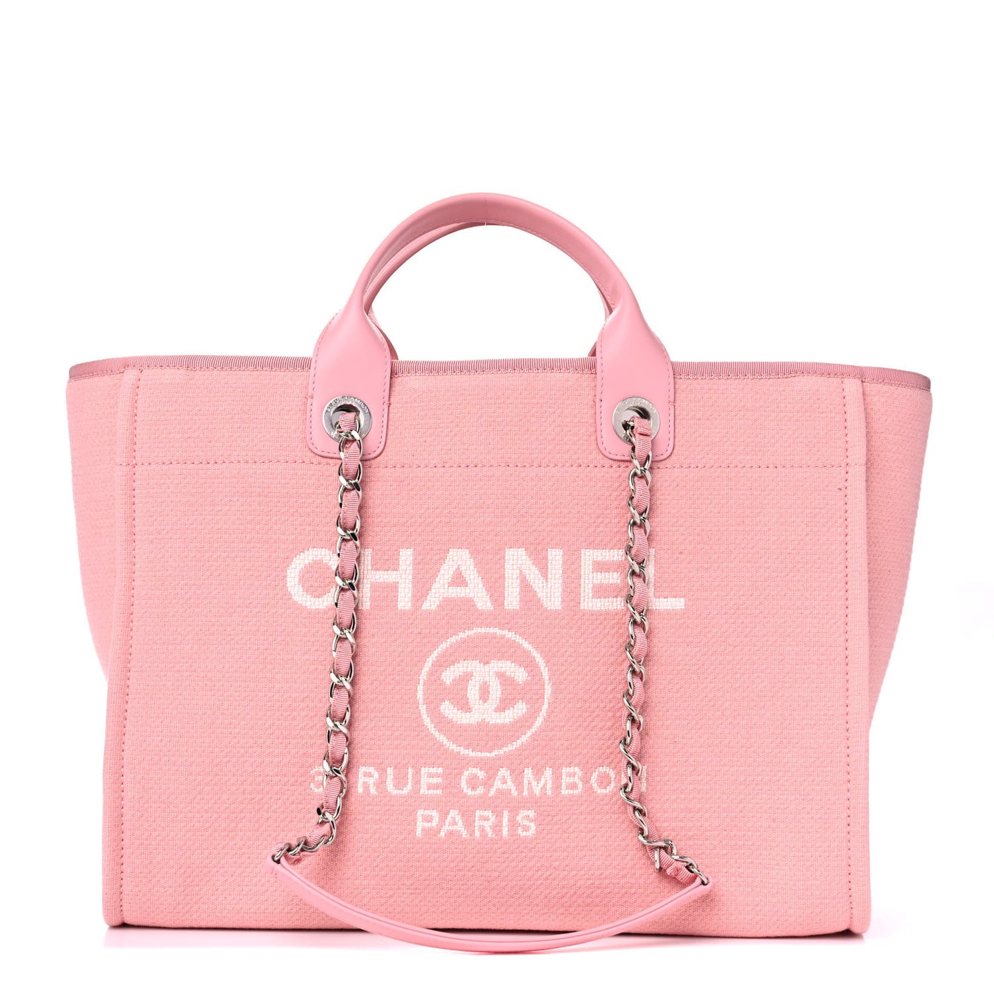 Mixed Fibers Medium Deauville Tote Pink