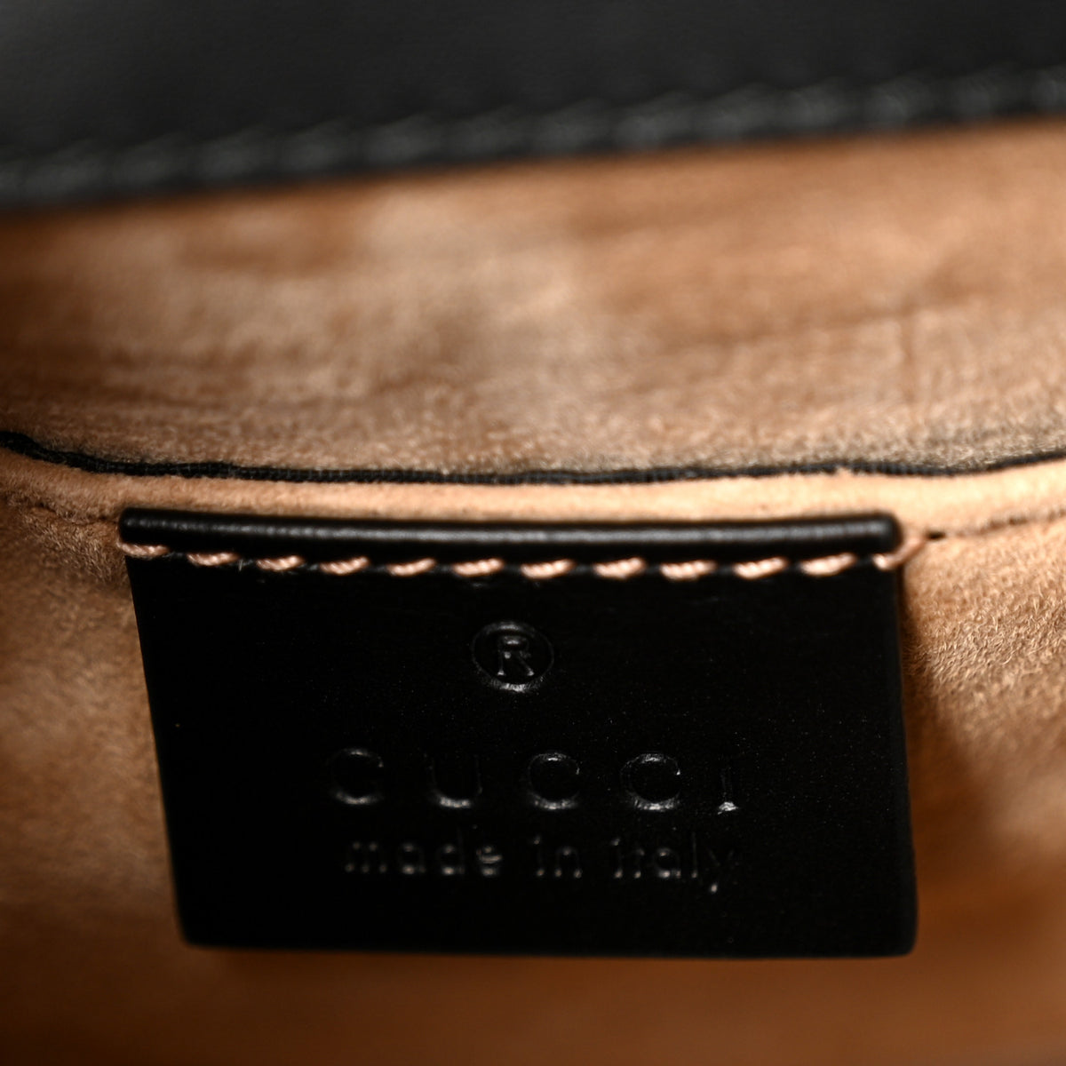 Calfskin Mini Sylvie Chain Shoulder Bag Black