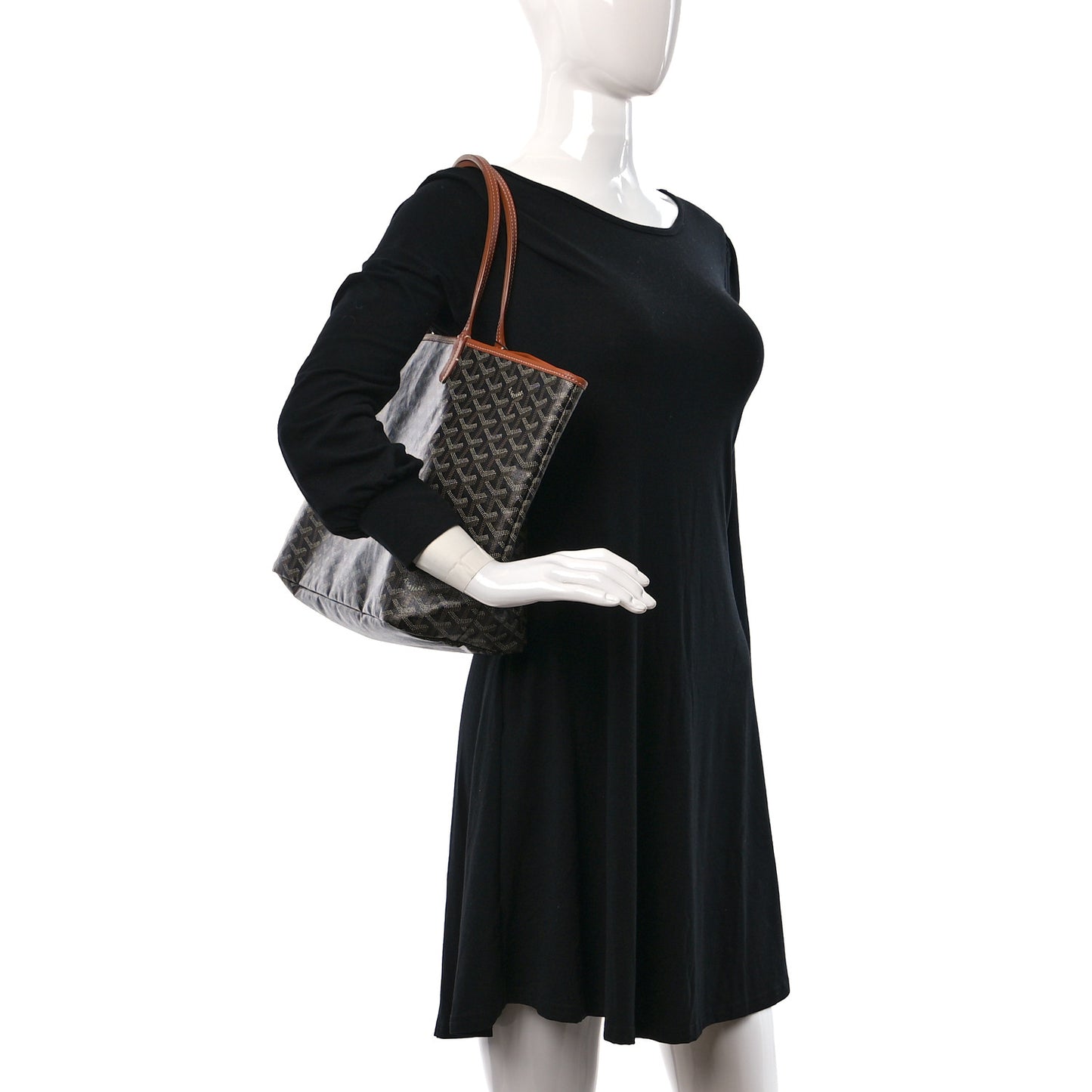 Goyardine Saint Louis PM Black Gold