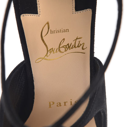 Christian Louboutin Veau Velours Rosas 85 Pumps 36 Black 7 of 11