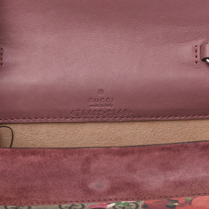 Gucci GG Supreme Monogram Blooms Super Mini Dionysus Shoulder Bag Beige Multicolor Dry Rose 6 of 12