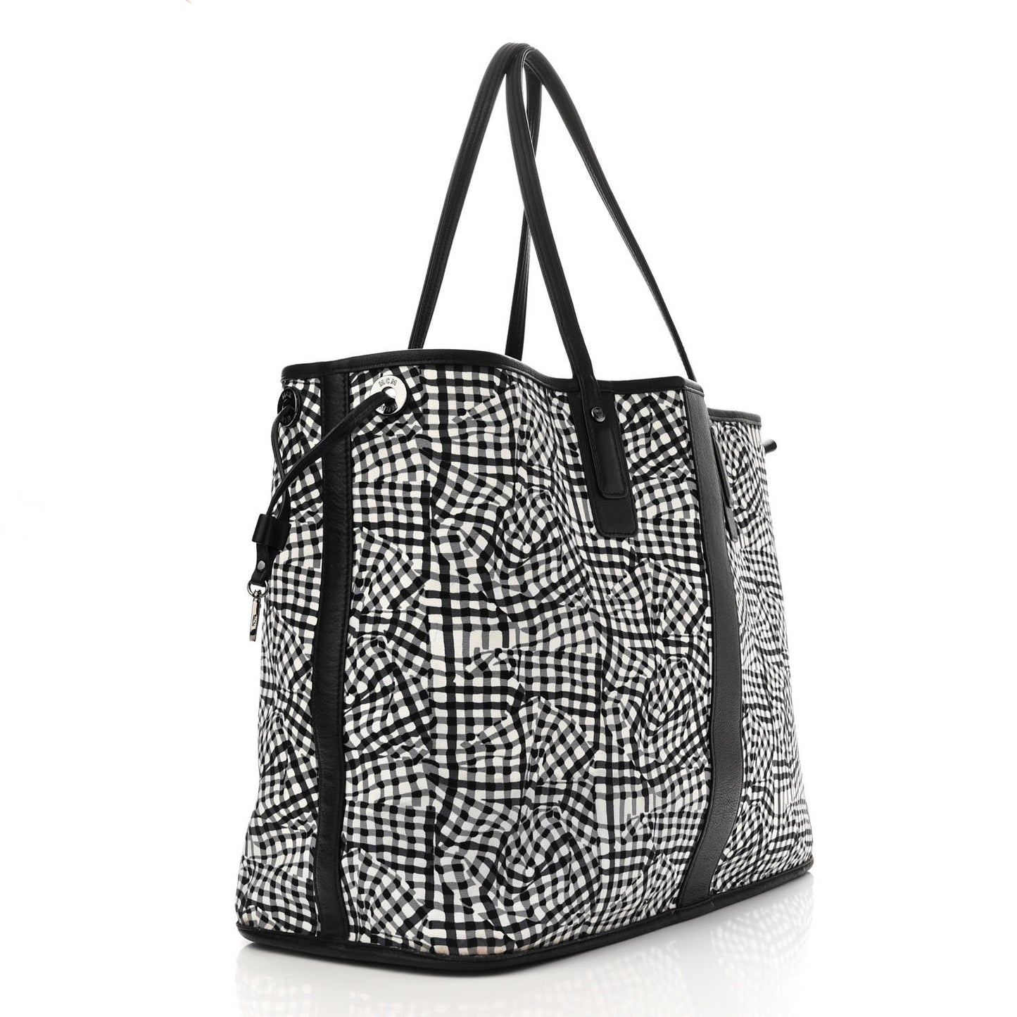 Visetos Large Liz Reversible Shopper Tote Black