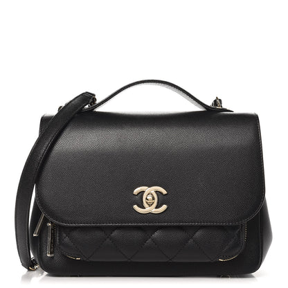 Chanel Caviar Quilted Small Business Affinity Flap Black 1 of 8