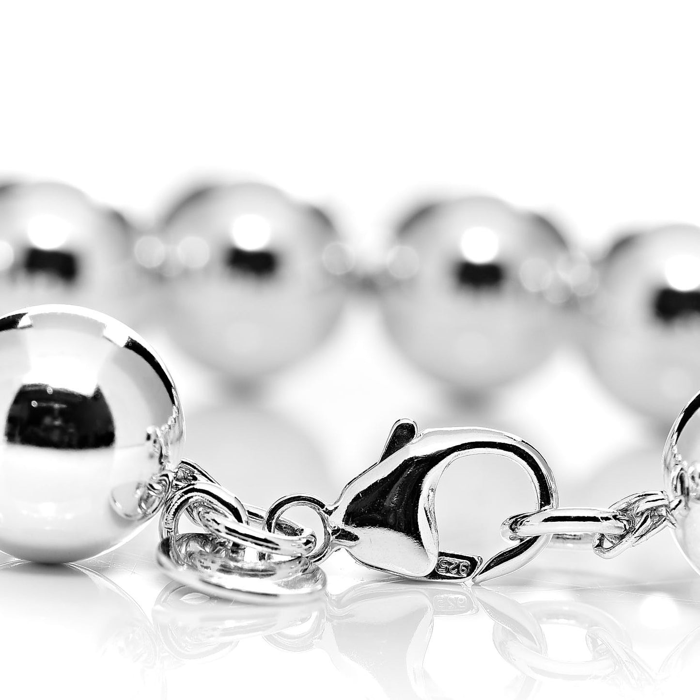 Sterling Silver 10mm HardWear Ball Bracelet