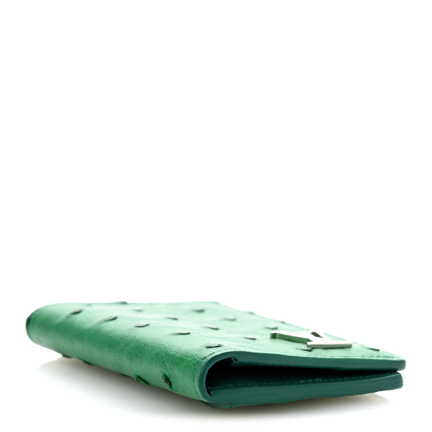 Louis Vuitton Ostrich Pocket Organizer Vert 4 of 7