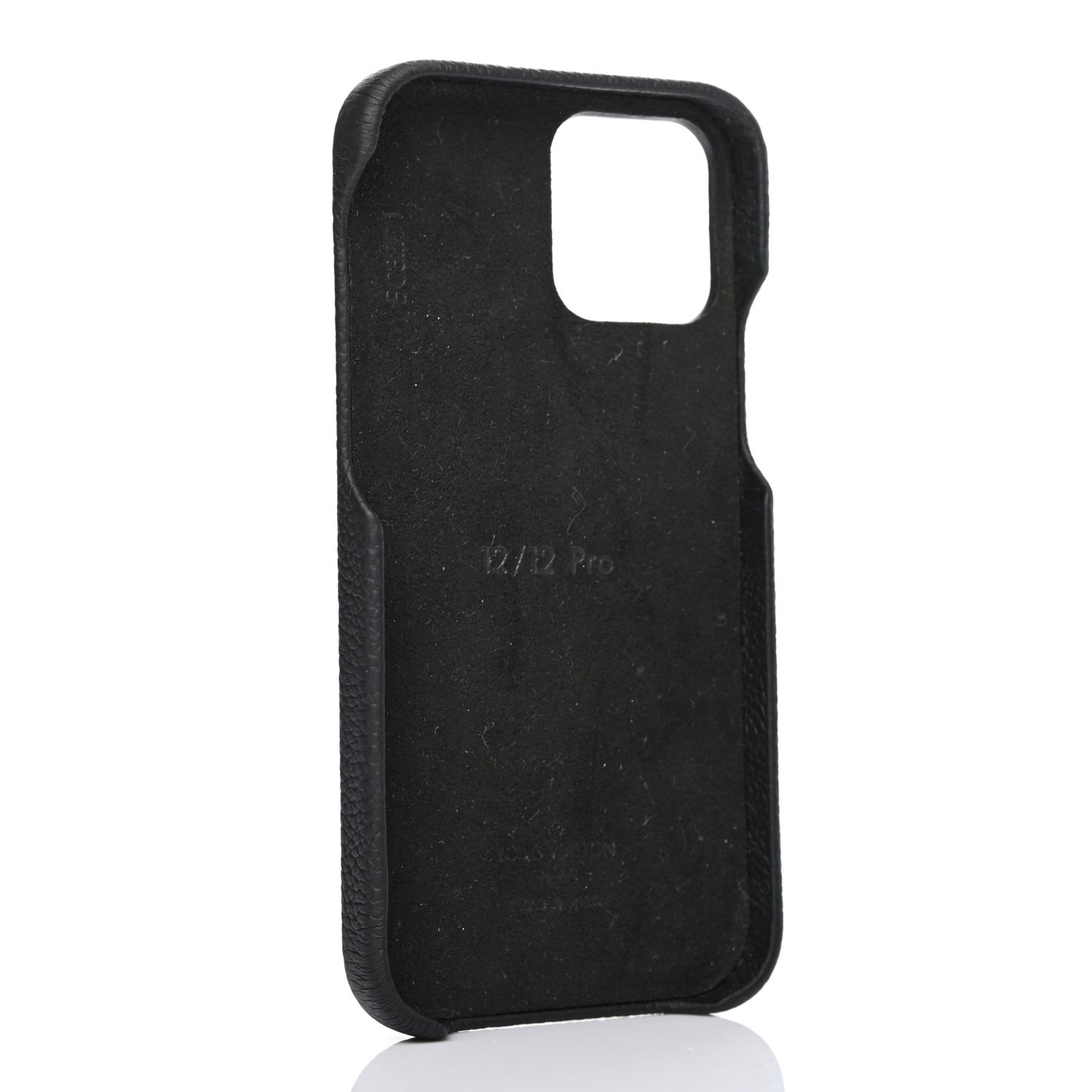 Monogram iPhone 12/12 Pro Bumper Black