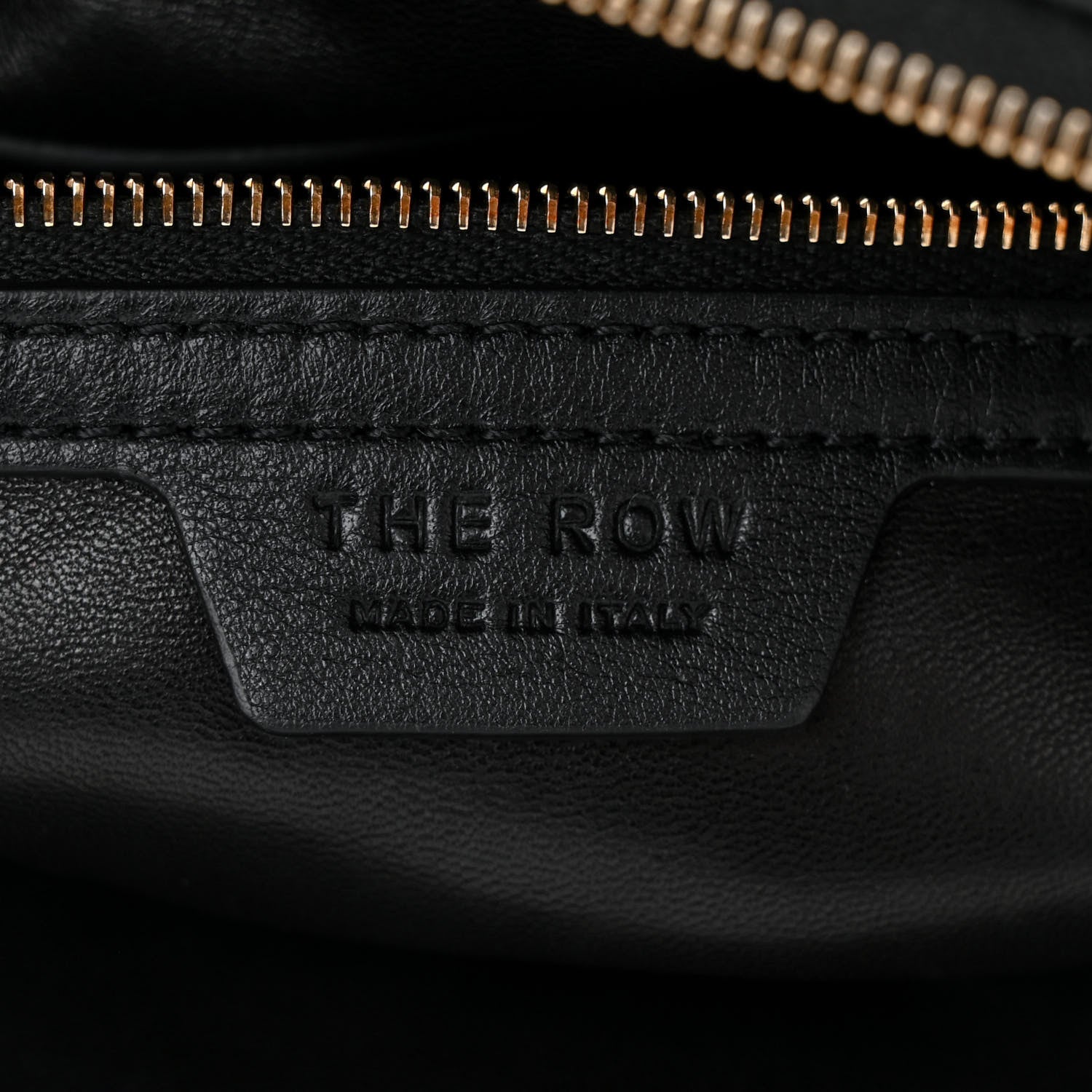 The Row Calfskin N/S Allie Bag Black 6 of 9