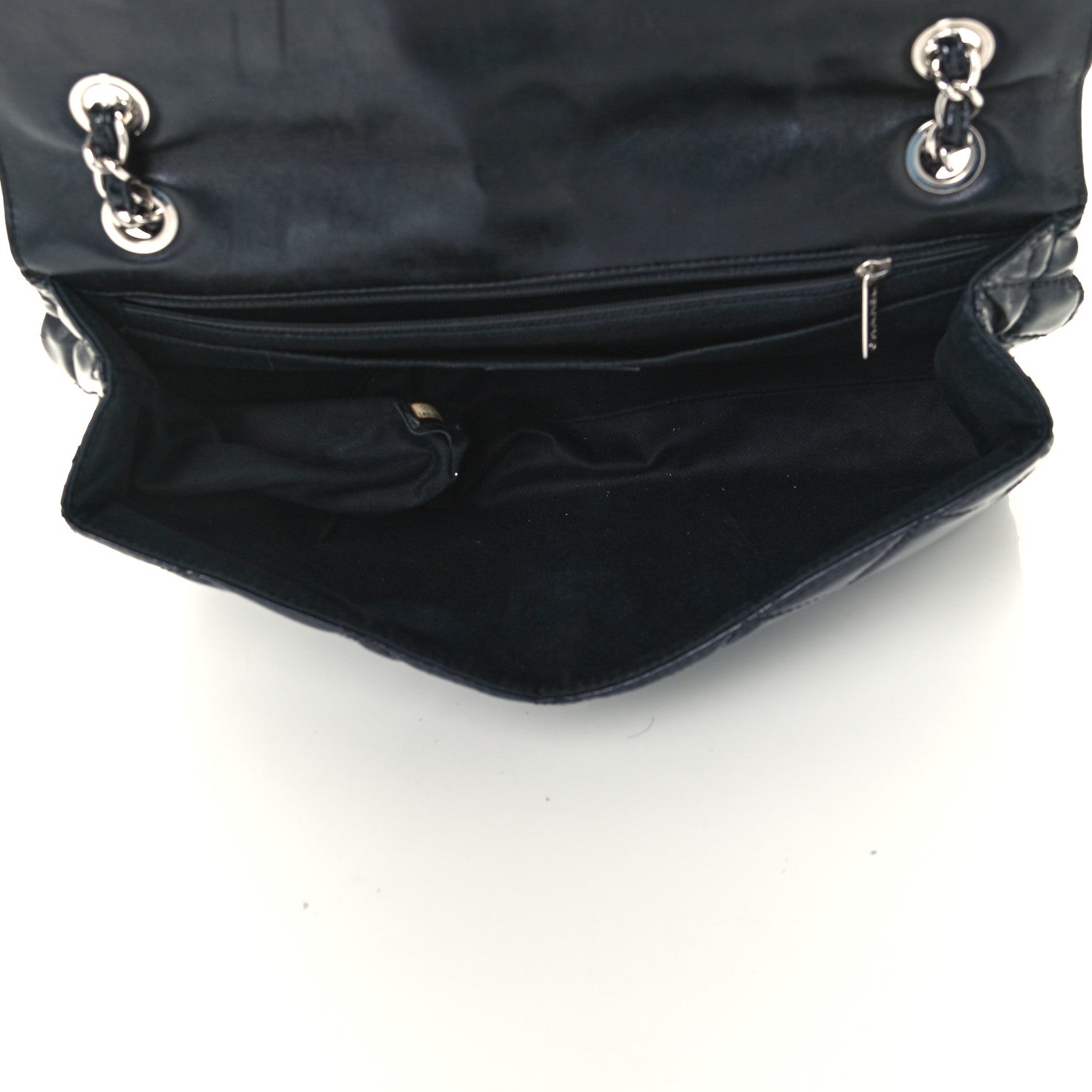 Chanel Patent Quilted Jumbo Flap Black 5 of 12