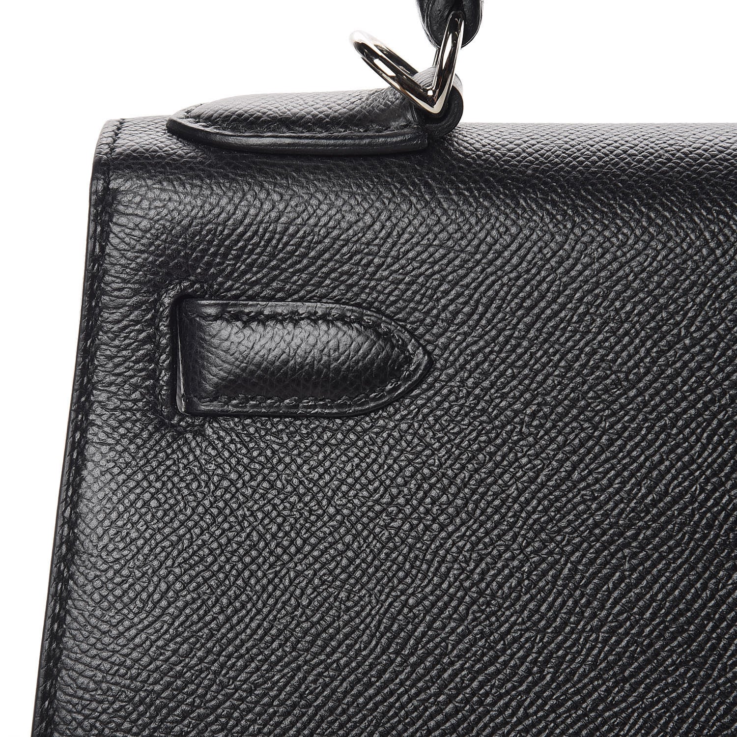 Hermes Epsom Kelly Sellier 28 Black 13 of 36