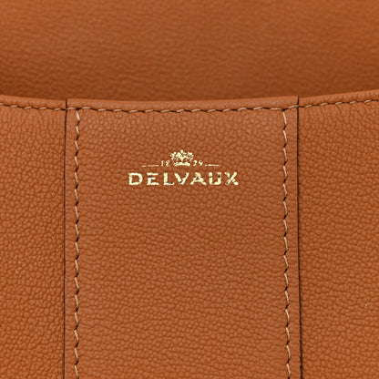 Delvaux Grained Calfskin Mini Brillant Satchel Natural 6 of 11