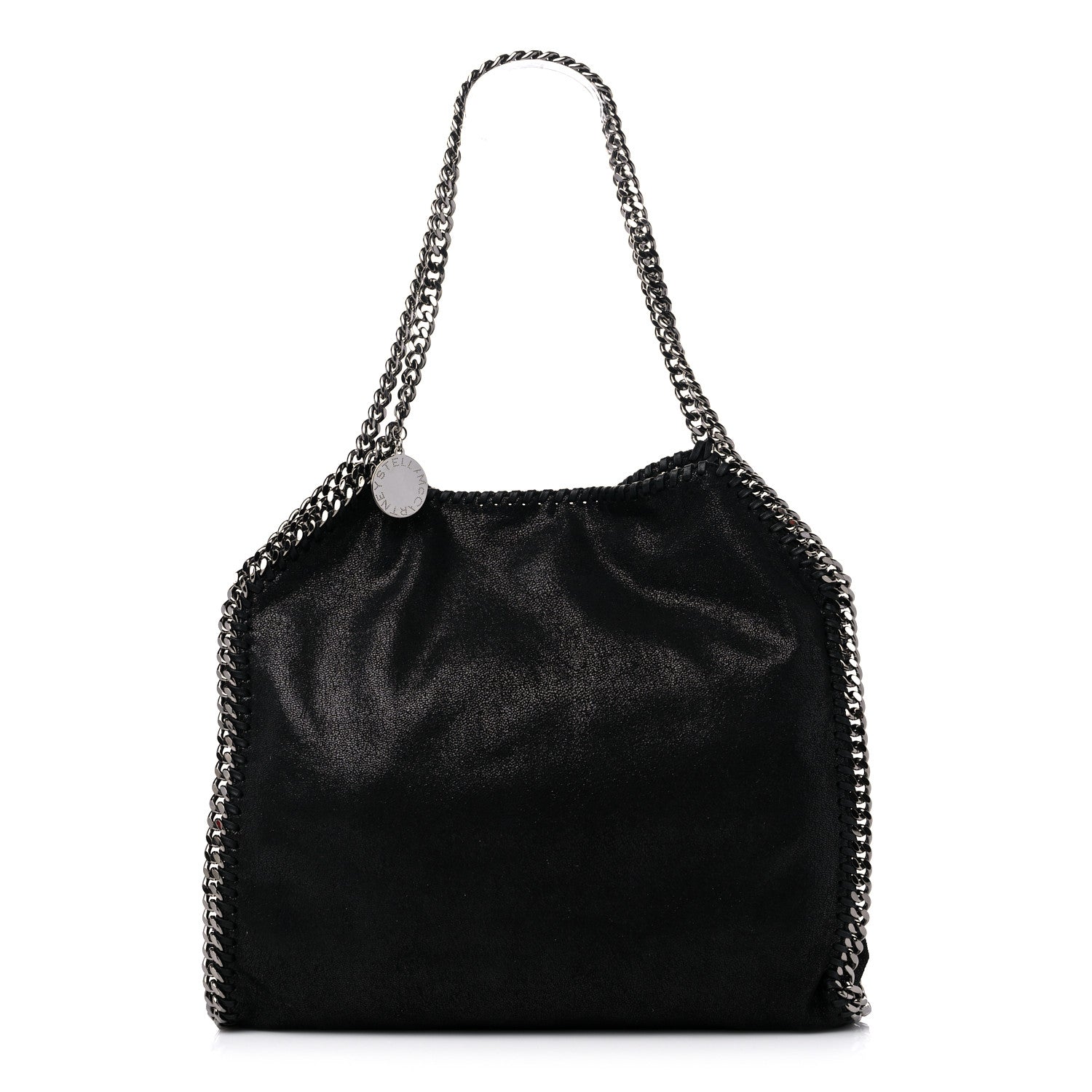 Stella McCartney Shaggy Deer Falabella Fold Over Tote Black 1 of 10