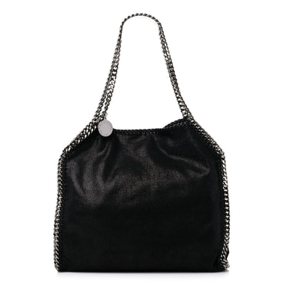 Stella McCartney Shaggy Deer Falabella Fold Over Tote Black 1 of 10