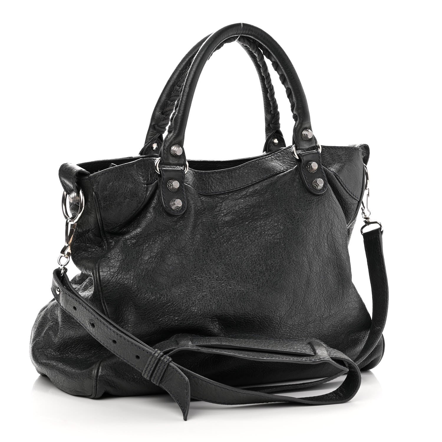 Balenciaga Agneau Giant 12 Silver Hardware Velo Anthracite 2 of 11