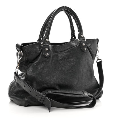Balenciaga Agneau Giant 12 Silver Hardware Velo Anthracite 2 of 11