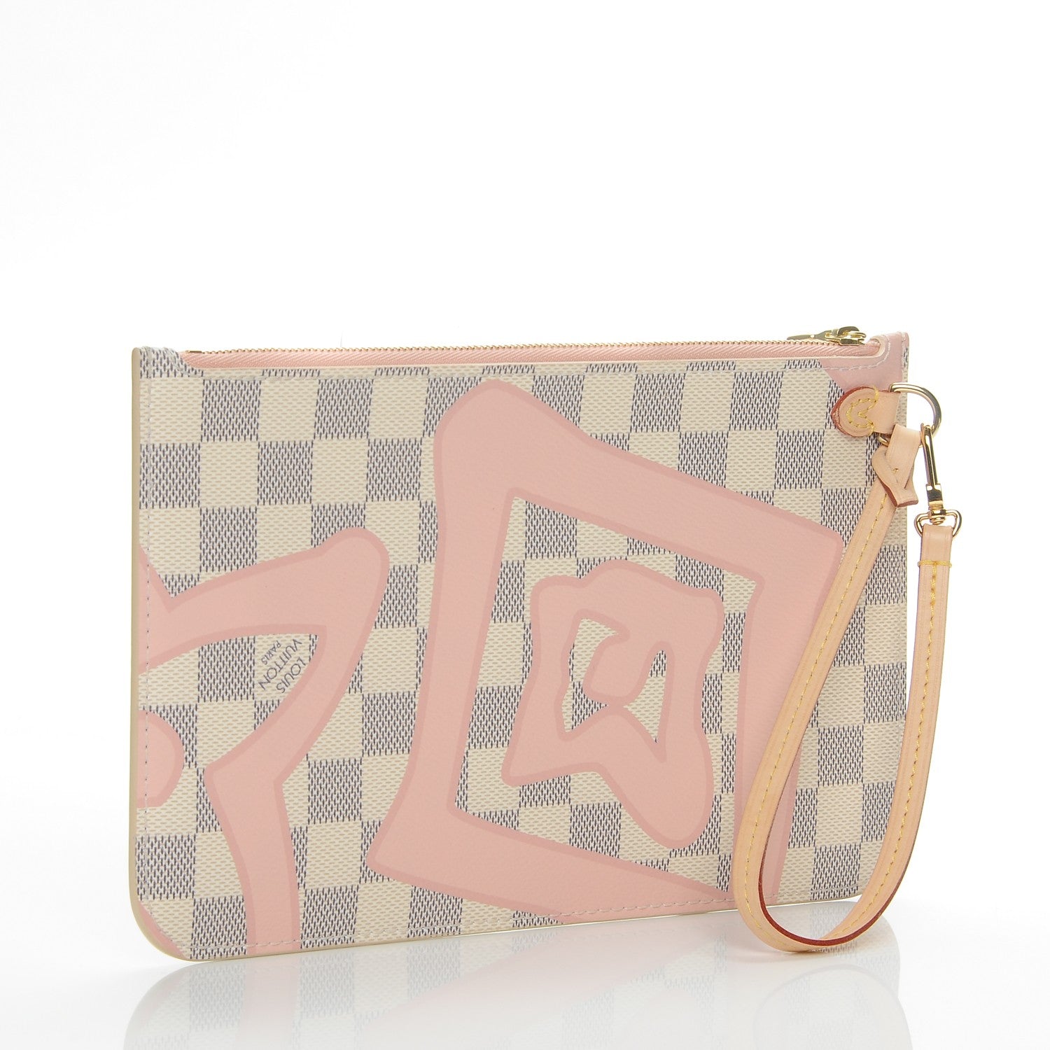 Louis Vuitton Damier Azur Tahitienne Neverfull MM GM Pochette 3 of 6