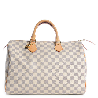 Louis Vuitton Damier Azur Speedy 35 1 of 7