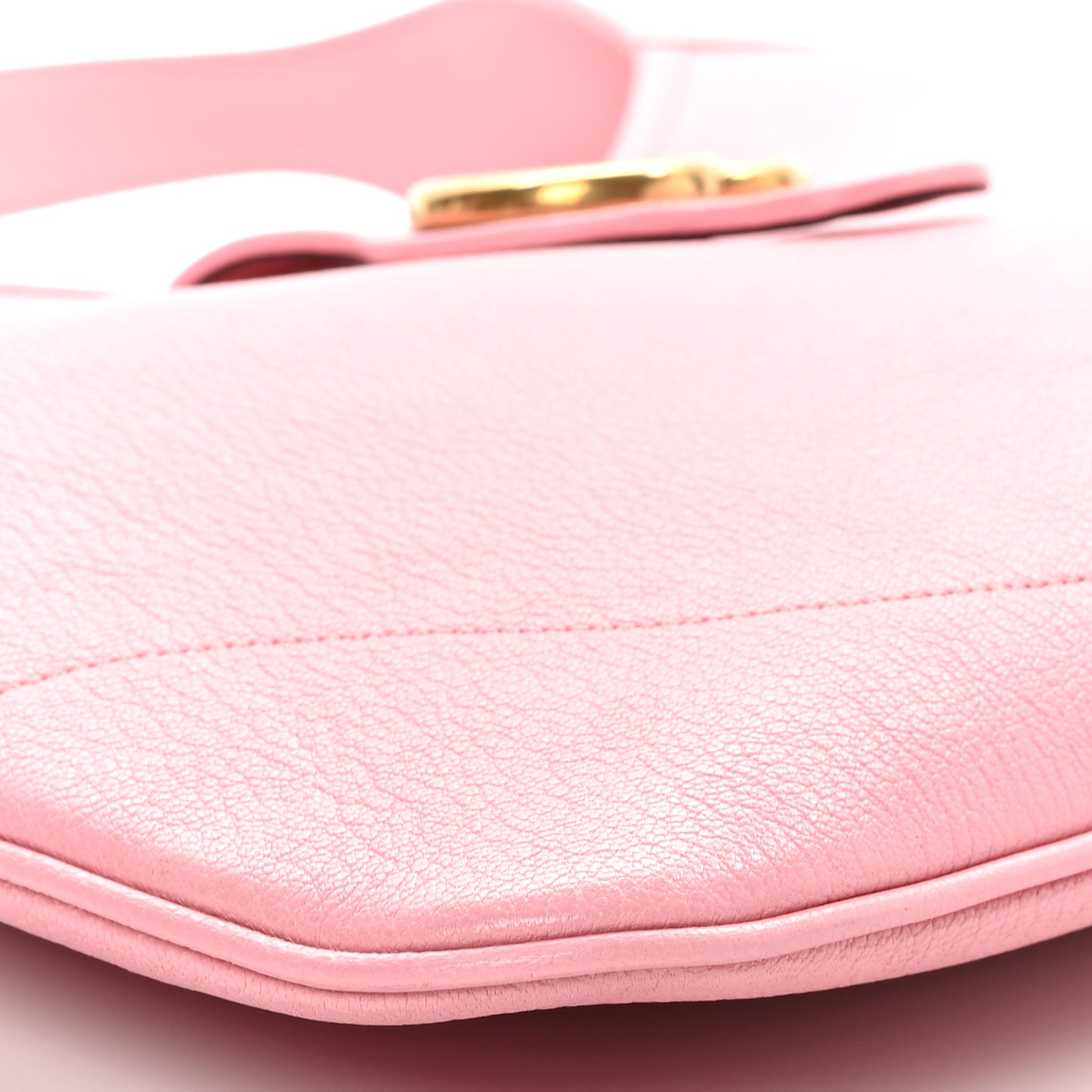 Goatskin Medium Aphrodite Shoulder Bag Wild Rose