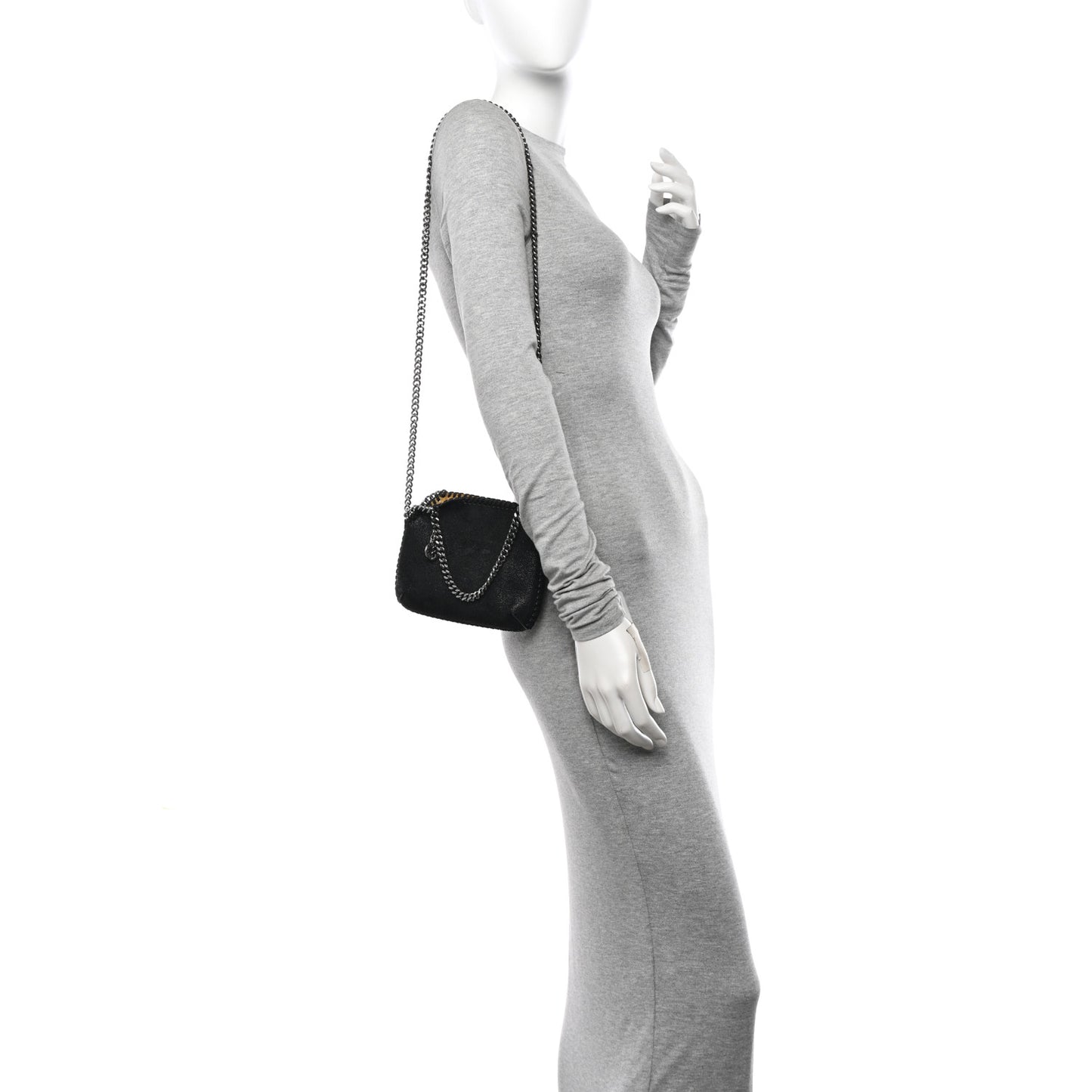 Shaggy Deer Tiny Shoulder Bag Black