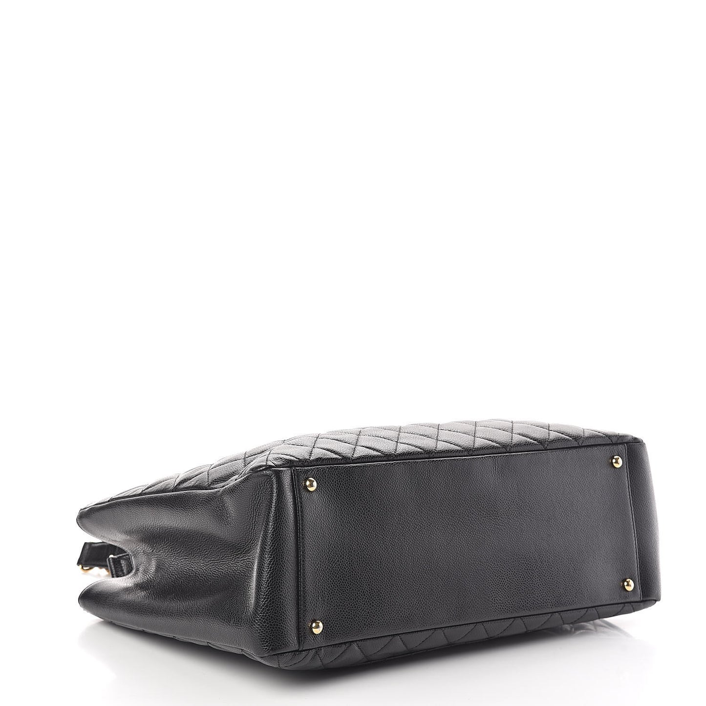 Caviar Quilted XL Grand Shopping Tote GST Black