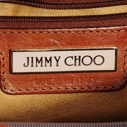Jimmy Choo Leather Ruby Hobo Bag Cognac 6 of 8