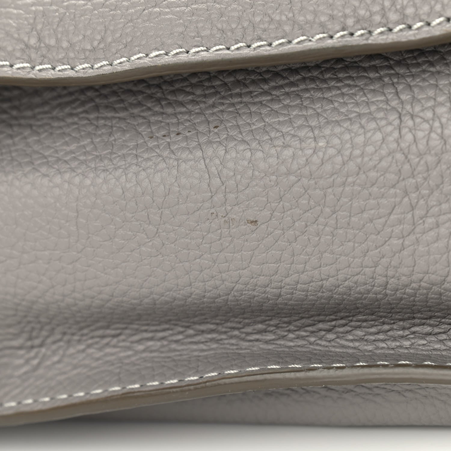 Chloe Calfskin Medium Marcie Satchel Cashmere Grey 12 of 12