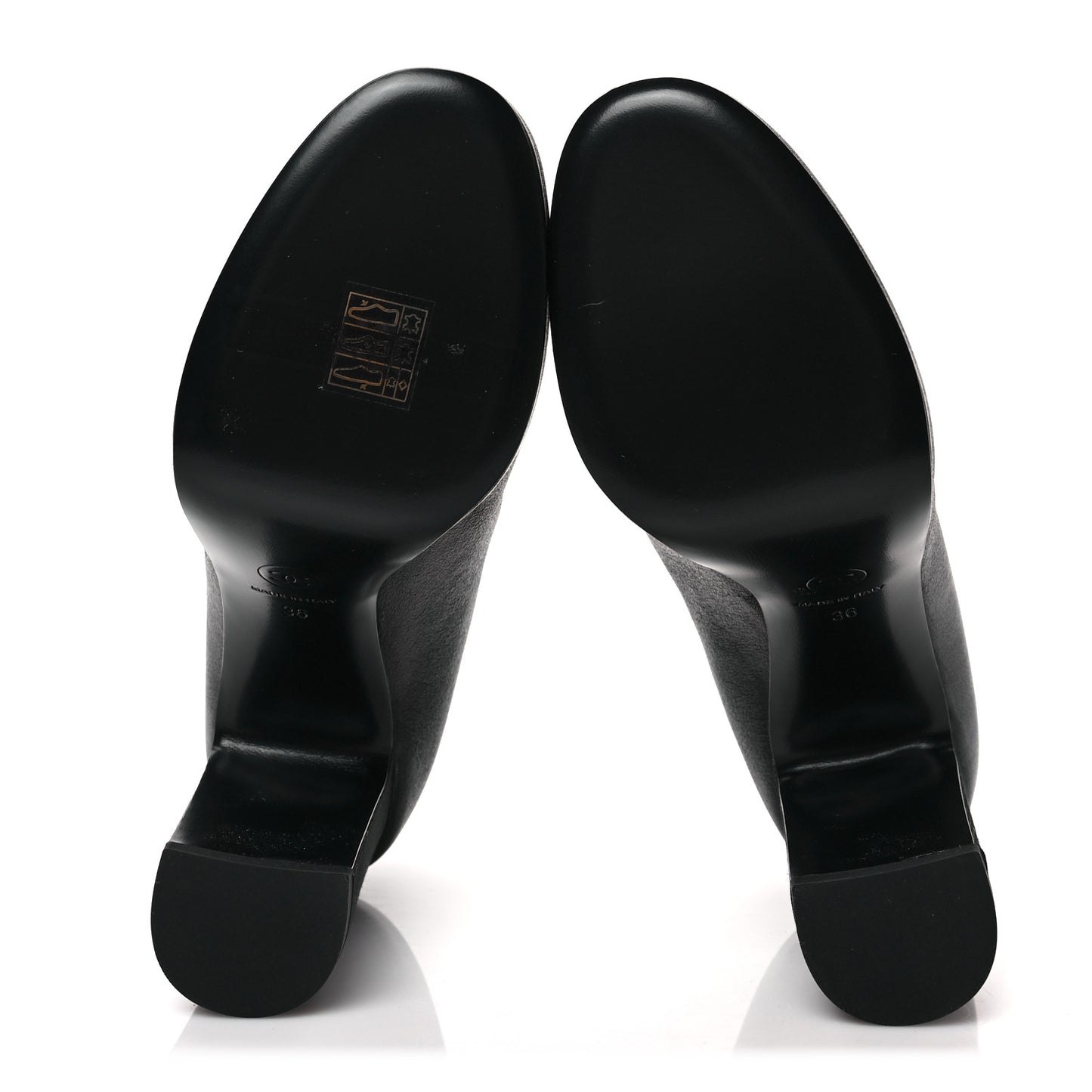 Lambskin Patent Cap Toe Mary Jane Platform Pumps 36 Black