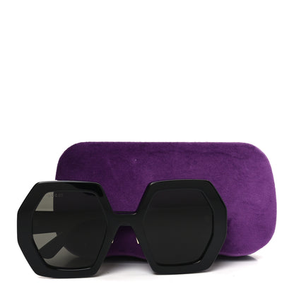 Gucci Acetate Square Sunglasses GG0772S Black 8 of 8