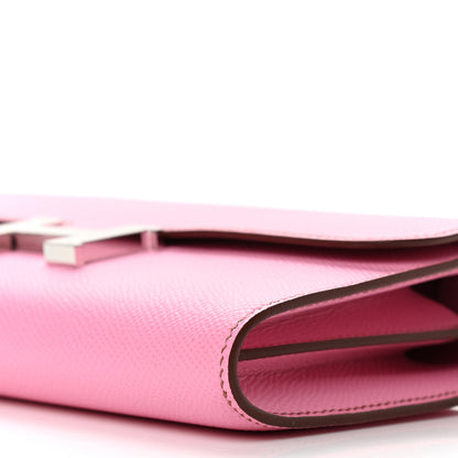 Hermes Epsom Constance Wallet To Go 5P Pink 10 of 11