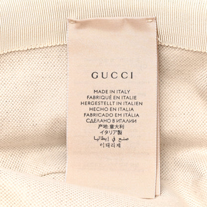 Gucci Monogram Jumbo GG Bucket Hat L Camel Ebony New Acero 8 of 9