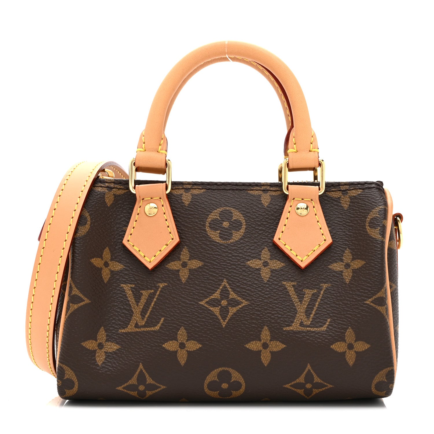 Louis Vuitton Monogram Nano Speedy Bandouliere 1 of 10