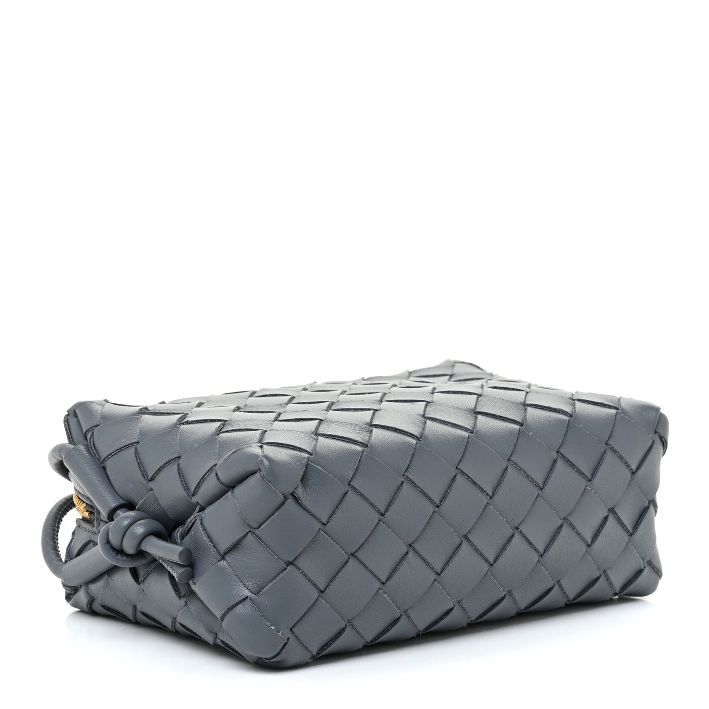 Nappa Intrecciato Mini Loop Camera Bag Thunder