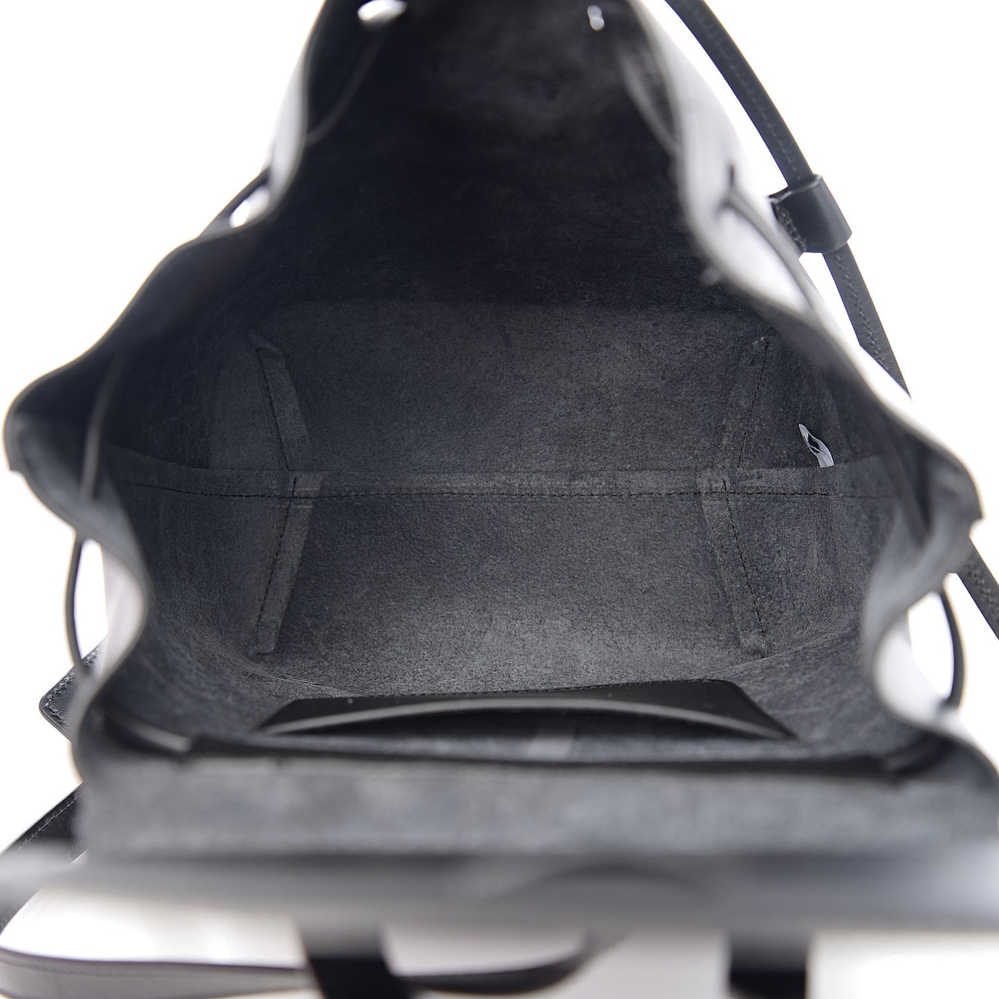 Calfskin Mini Backpack Bag Black